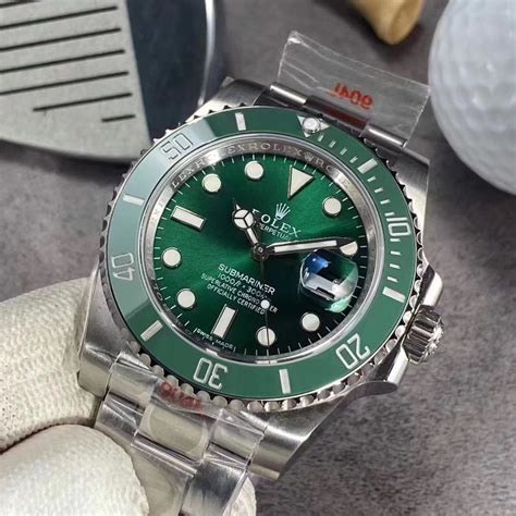 rolex submariner hulk noob v9 super clone|rolex hulk submariner green.